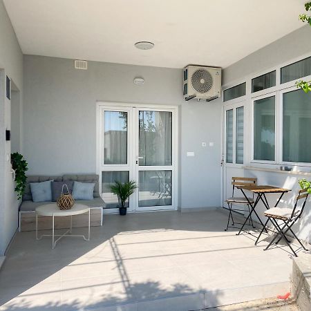 Modern Studio Overlooking Downtown Makarska Kültér fotó